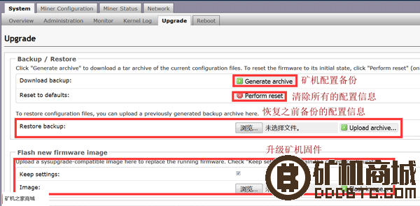 蚂蚁S7比特币挖矿机后面界面最全中文翻译  蚂蚁矿机 000656mvam6mutrlmvcc6v