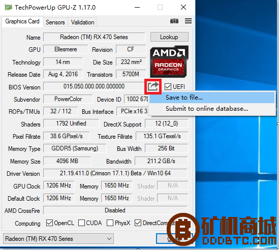 ATI RX470D开核，超频，MOD Bios  显卡矿机 012059vhbcmeqinh1bhnbb